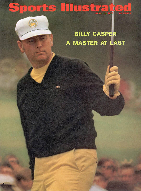 People Poster featuring the photograph Billy Casper, 1970 Masters Sports Illustrated Cover by Sports Illustrated