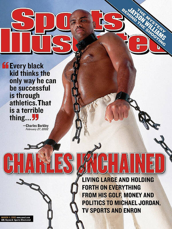 Magazine Cover Poster featuring the photograph Charles Unchained Sports Illustrated Cover by Sports Illustrated