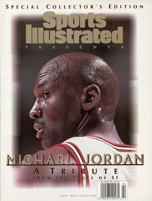 Playoffs Poster featuring the photograph Chicago Bull Michael Jordan, 1998 Nba Eastern Conference Sports Illustrated Cover by Sports Illustrated