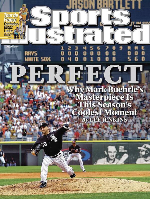 Magazine Cover Poster featuring the photograph Chicago White Sox Mark Buehrle... Sports Illustrated Cover by Sports Illustrated