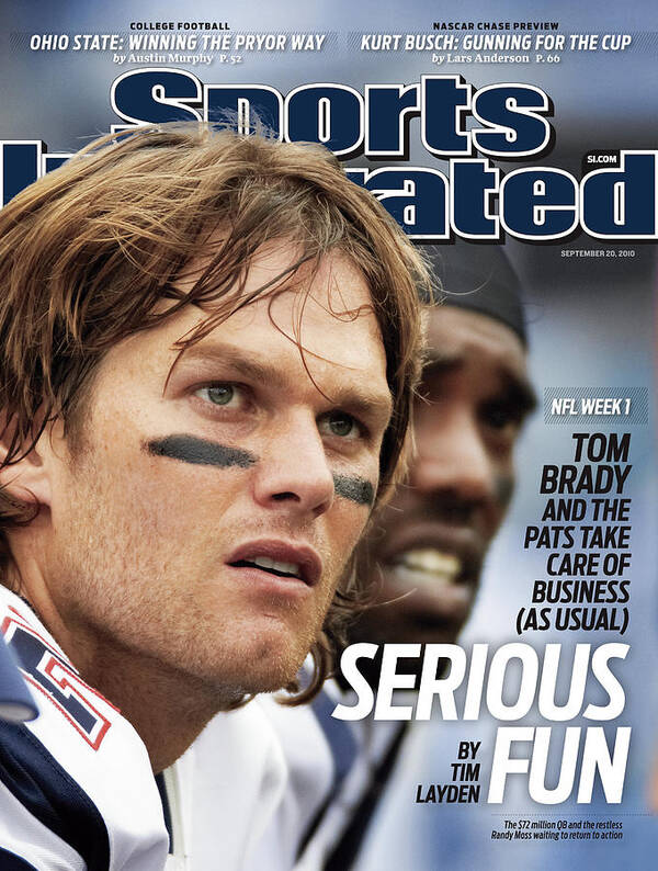 Magazine Cover Poster featuring the photograph Cincinnati Bengals V New England Patriots Sports Illustrated Cover by Sports Illustrated