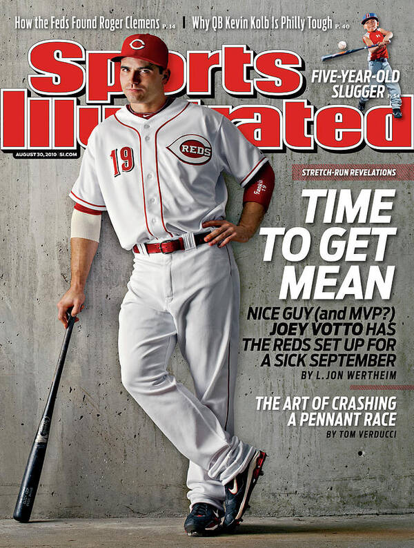Cincinnati Reds Joey Votto Sports Illustrated Cover Poster
