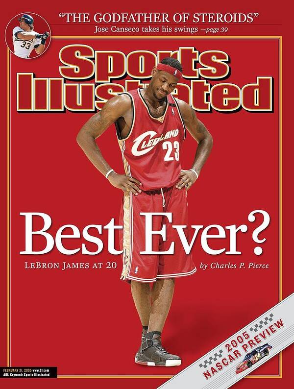 #faatoppicks Poster featuring the photograph Cleveland Cavaliers LeBron James... Sports Illustrated Cover by Sports Illustrated