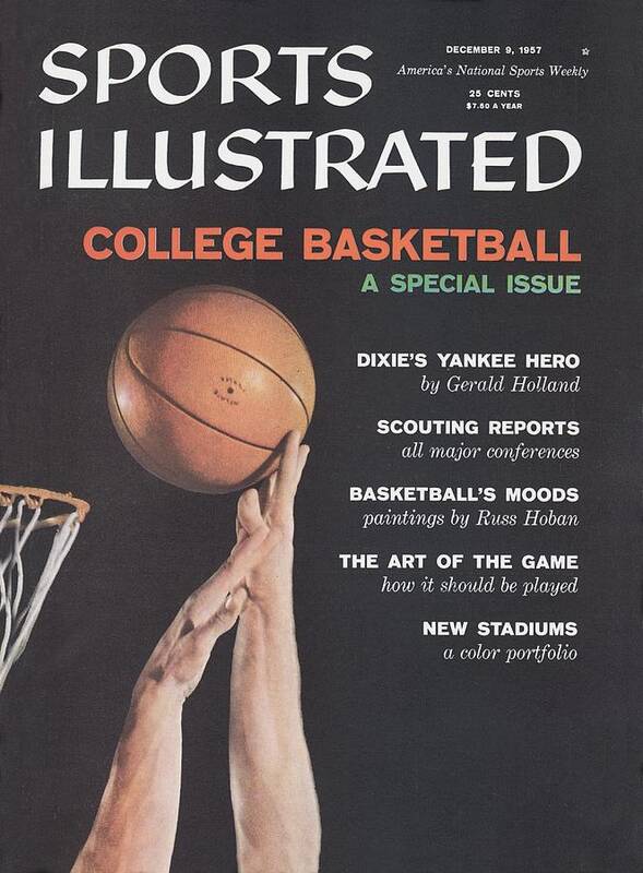 Magazine Cover Poster featuring the photograph College Basketball Preview Sports Illustrated Cover by Sports Illustrated