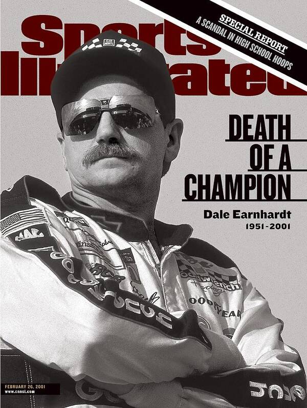 Atlanta Poster featuring the photograph Dale Earnhardt, 1993 Hooters 500 Sports Illustrated Cover by Sports Illustrated
