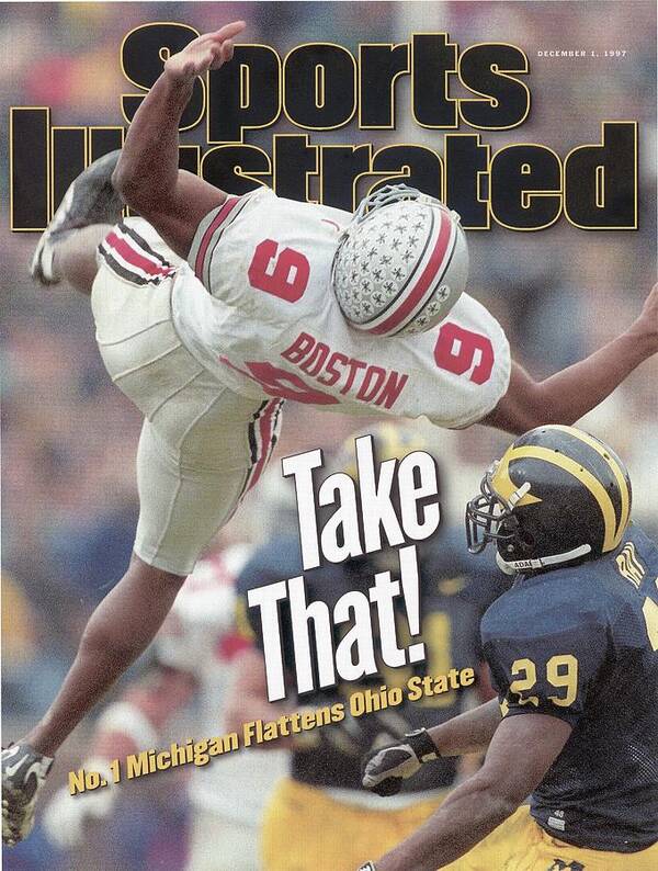Magazine Cover Poster featuring the photograph December 1, 1997 Sports Illustra... Sports Illustrated Cover by Sports Illustrated