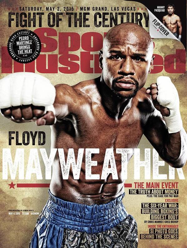 Event Poster featuring the photograph Floyd Mayweather Jr., 2015 Wbawbcwbo Welterweight Title Sports Illustrated Cover by Sports Illustrated