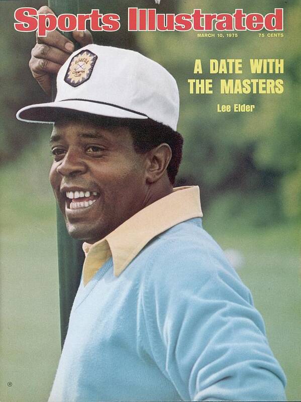 Magazine Cover Poster featuring the photograph Lee Elder, 1975 Jackie Gleason Inverrary Classic Sports Illustrated Cover by Sports Illustrated