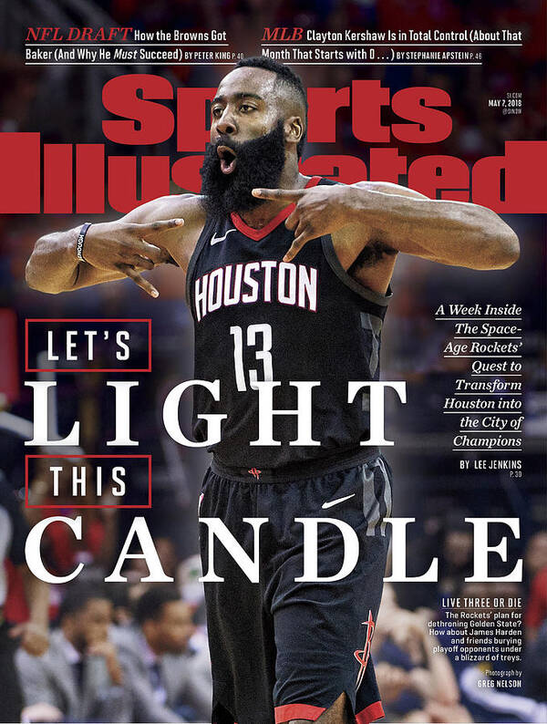 Magazine Cover Poster featuring the photograph Lets Light This Candle Sports Illustrated Cover by Sports Illustrated