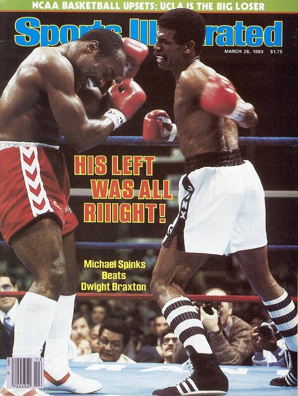 1980-1989 Poster featuring the photograph Michael Spinks, 1983 Wba Light Heavyweight Title Sports Illustrated Cover by Sports Illustrated