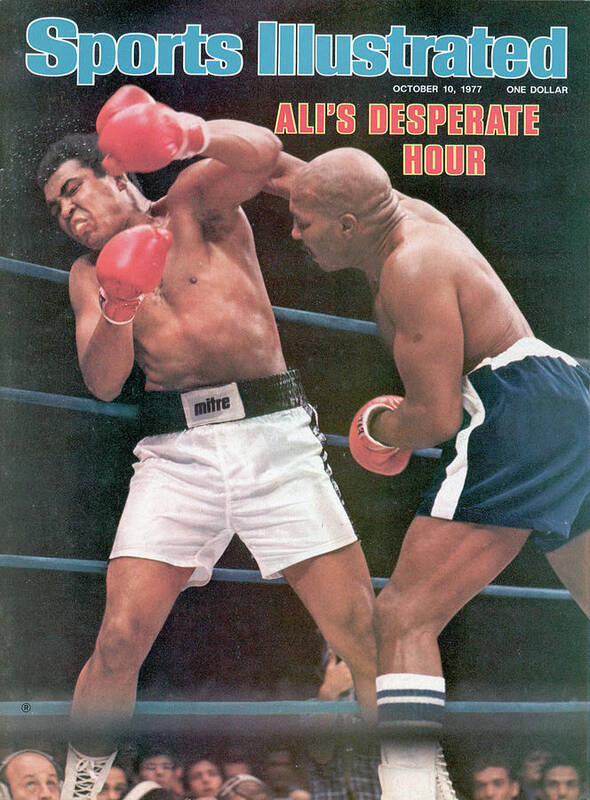 Heavyweight Poster featuring the photograph Muhammad Ali, 1977 Wbcwba Heavyweight Title Sports Illustrated Cover by Sports Illustrated
