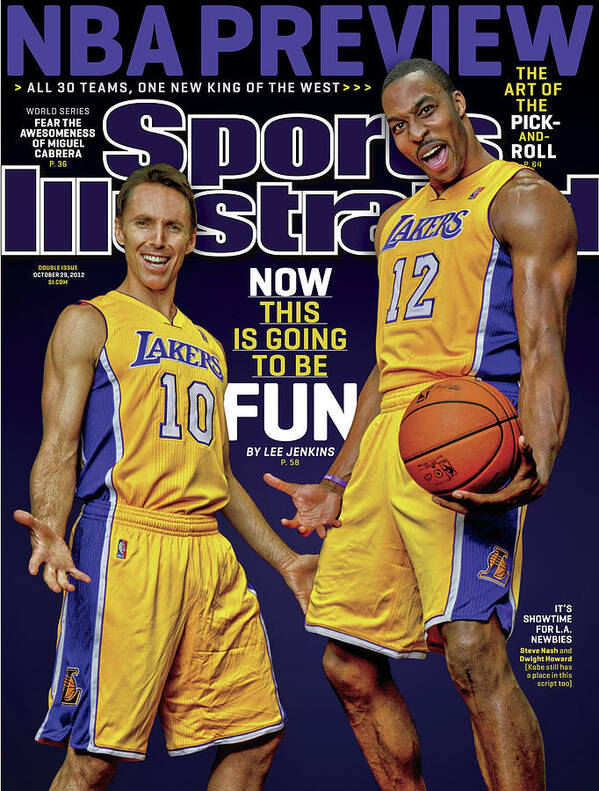 Point Guard Poster featuring the photograph Now This Is Going To Be Fun 2012-13 Nba Basketball Preview Sports Illustrated Cover by Sports Illustrated