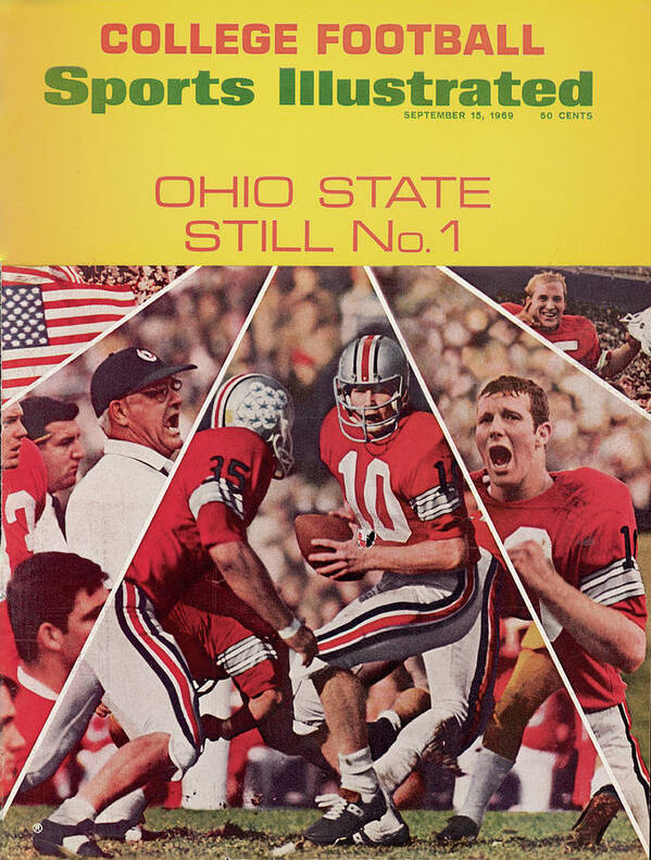 Michigan State University Poster featuring the photograph Ohio State Still No. 1 Sports Illustrated Cover by Sports Illustrated