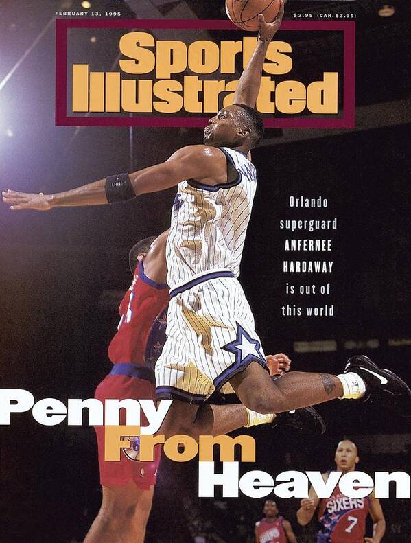 Orlando Magic Penny Hardaway Sports Illustrated Cover Poster