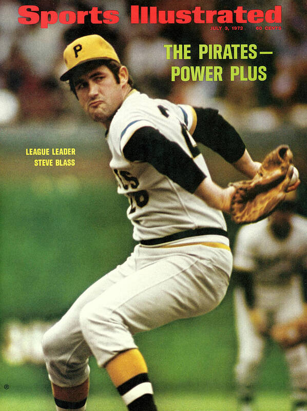 Magazine Cover Poster featuring the photograph Pittsburgh Pirates Steve Blass... Sports Illustrated Cover by Sports Illustrated