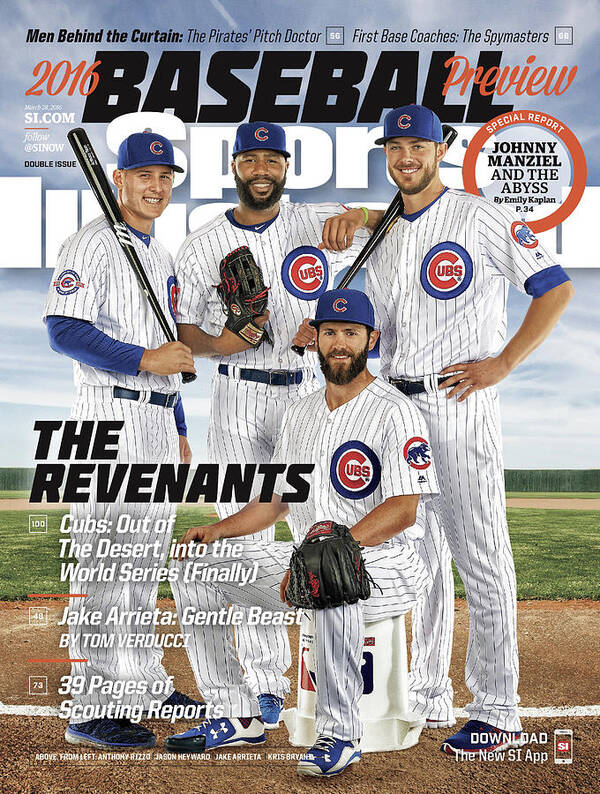 Magazine Cover Poster featuring the photograph The Revenants, 2016 Mlb Baseball Preview Issue Sports Illustrated Cover by Sports Illustrated