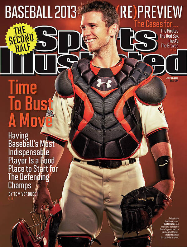 Magazine Cover Poster featuring the photograph Time To Bust A Move Baseball 2013 repreview Sports Illustrated Cover by Sports Illustrated