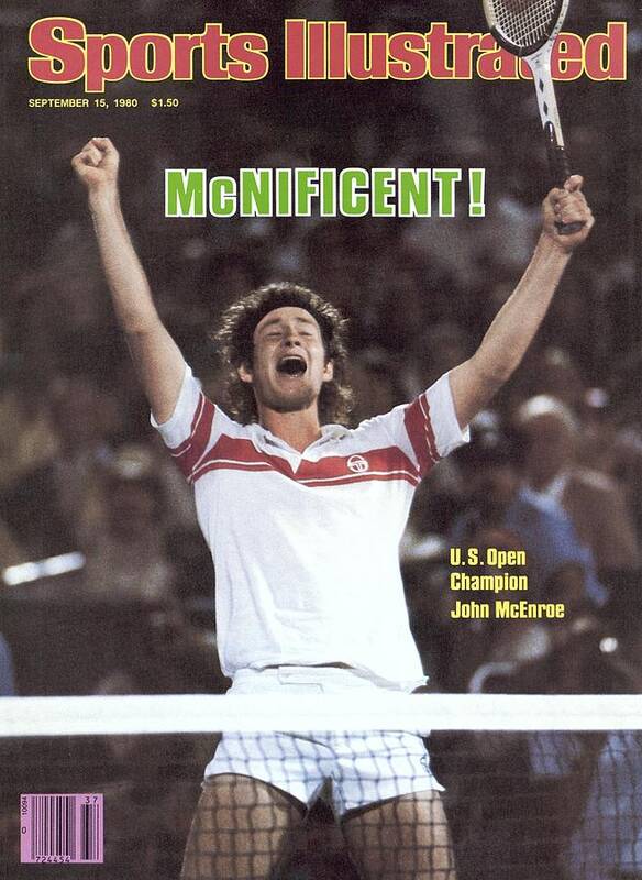1980-1989 Poster featuring the photograph Usa John Mcenroe, 1980 Us Open Sports Illustrated Cover by Sports Illustrated