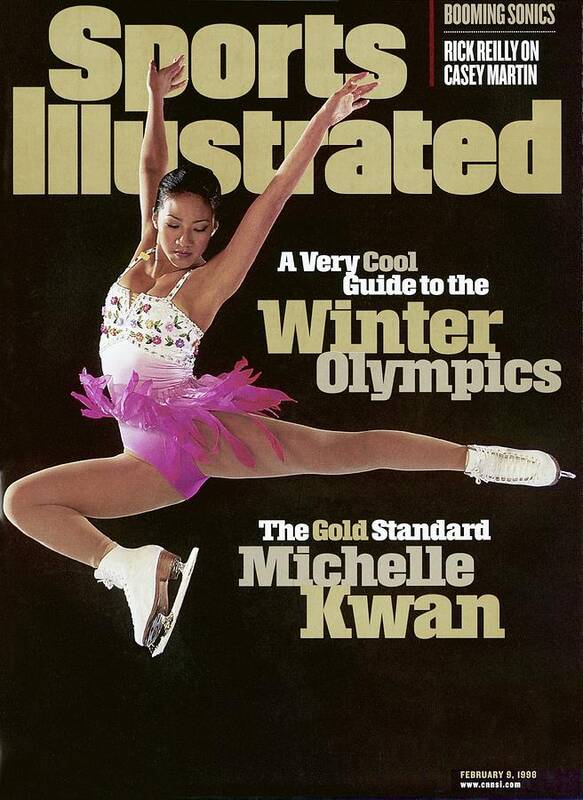 The Olympic Games Poster featuring the photograph Usa Michelle Kwan, 1998 Nagano Olympic Games Preview Sports Illustrated Cover by Sports Illustrated