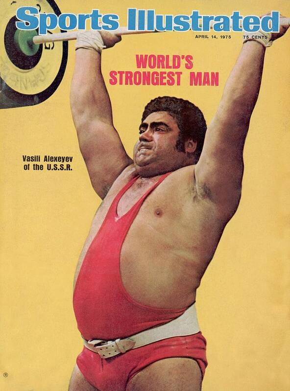 Event Poster featuring the photograph Ussr Vasily Alexeyev, 1972 Summer Olympics Sports Illustrated Cover by Sports Illustrated