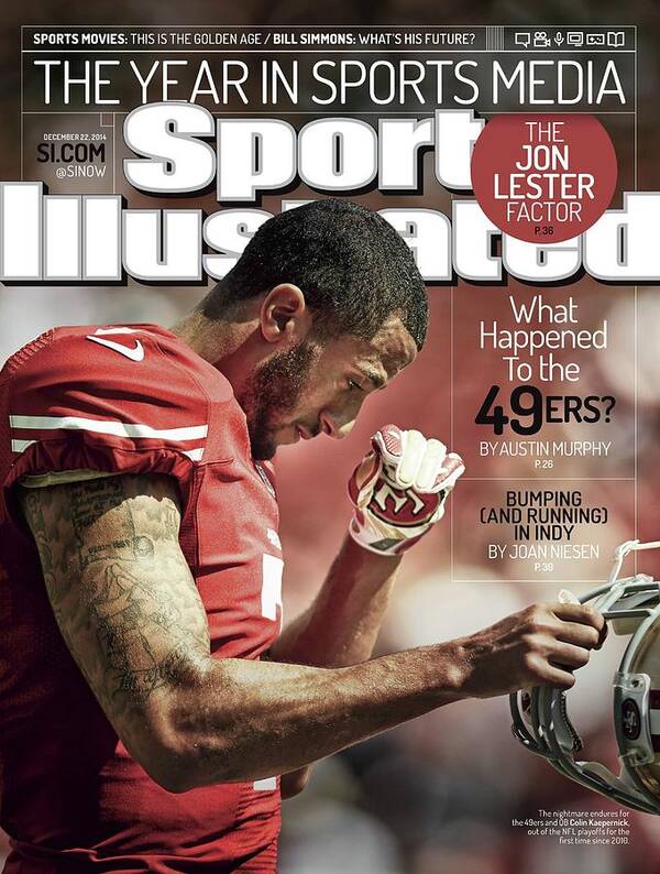 Magazine Cover Poster featuring the photograph What Happened To The 49ers Sports Illustrated Cover by Sports Illustrated