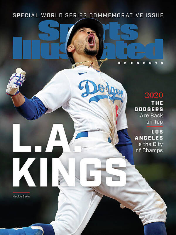 Mlb Poster featuring the photograph Los Angeles Dodgers Special World Series Commemorative Sports Illustrated Cover by Sports Illustrated