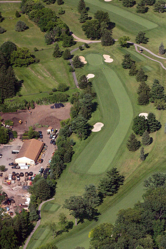 Sunnybrook Poster featuring the photograph 14th Hole Sunnybrook Golf Club by Duncan Pearson