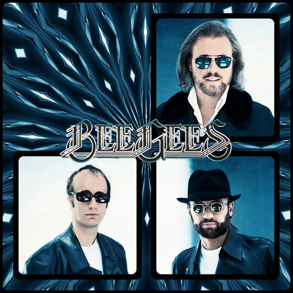 Bee Gees Poster featuring the photograph Bee Gees I by Sylvia Thornton