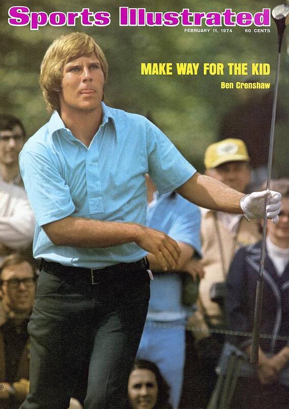 Magazine Cover Poster featuring the photograph Ben Crenshaw, 1973 Masters Sports Illustrated Cover by Sports Illustrated