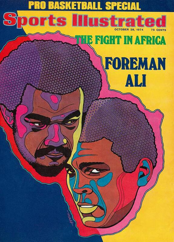 Heavyweight Poster featuring the photograph Foreman And Ali, Fight In Africa Preview Sports Illustrated Cover by Sports Illustrated