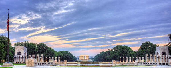 Wwii Poster featuring the photograph The Mall by JC Findley