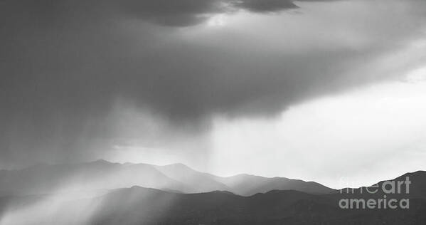 Natanson Poster featuring the photograph Mountain Rain by Steven Natanson