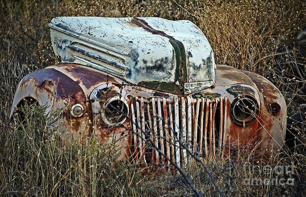 Rusty Poster featuring the photograph Ford Gets a Facelift by Lee Craig