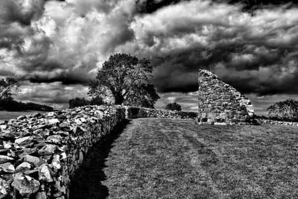 Nendrum Monastic Site Poster featuring the photograph Nendrum Monastic Site by Jim Orr