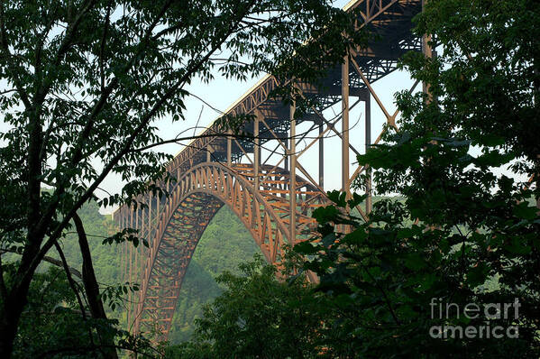 West Virginia Poster featuring the photograph New River Gorge Bridge by Thomas R Fletcher