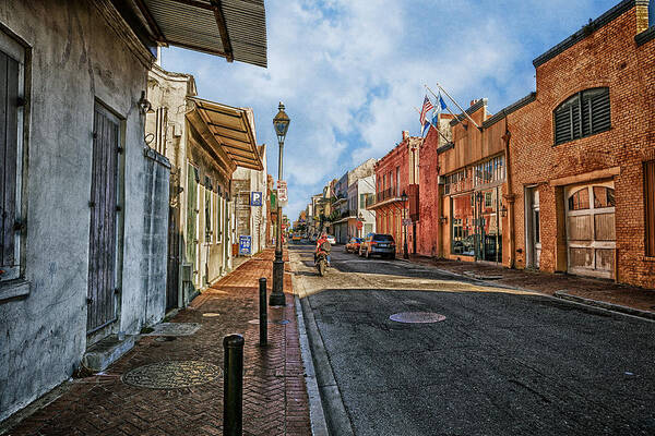 the Big Easy Poster featuring the photograph NOLA French Quarter by Sennie Pierson