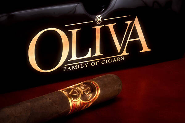 Oliva Poster featuring the photograph Oliva Cigar Still Life by Tom Mc Nemar