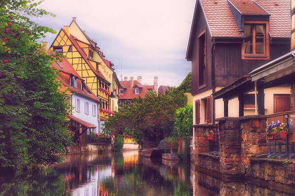 Colmar Poster featuring the photograph Petite Venise II by Shuwen Wu