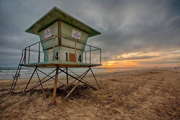 Beach Poster featuring the photograph The Stand by Peter Tellone