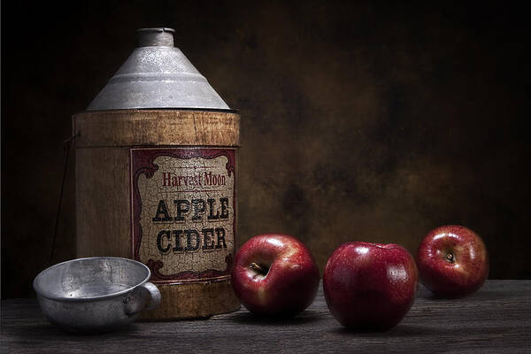 Apple Poster featuring the photograph Apple Cider Still Life by Tom Mc Nemar