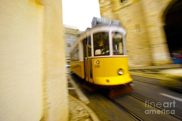 Electrico 28 Poster featuring the photograph Tram by Andre Poling