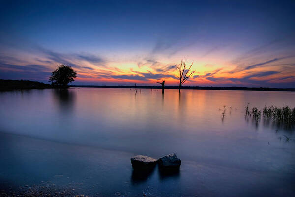 Landscape Poster featuring the photograph The Lakeside #1 by Ryan Heffron