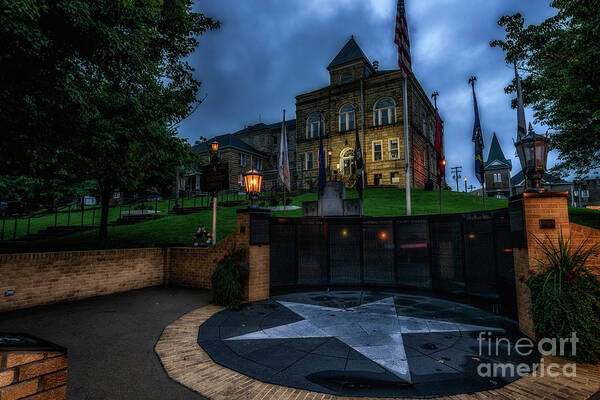 Usa Poster featuring the photograph Webster County Courthouse #2 by Thomas R Fletcher