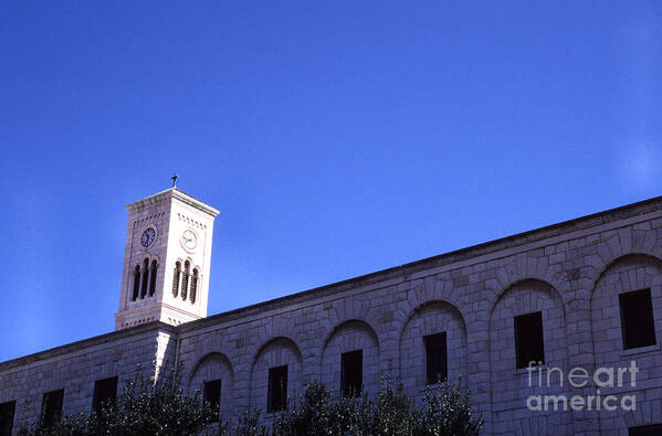 Church Of St Joseph Poster featuring the photograph Church of St Joseph Nazareth Israel by Thomas R Fletcher