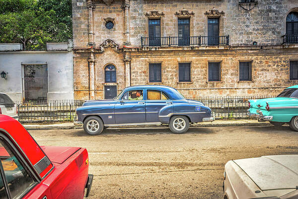 Havana Poster featuring the photograph Old Car #8 by Bill Howard