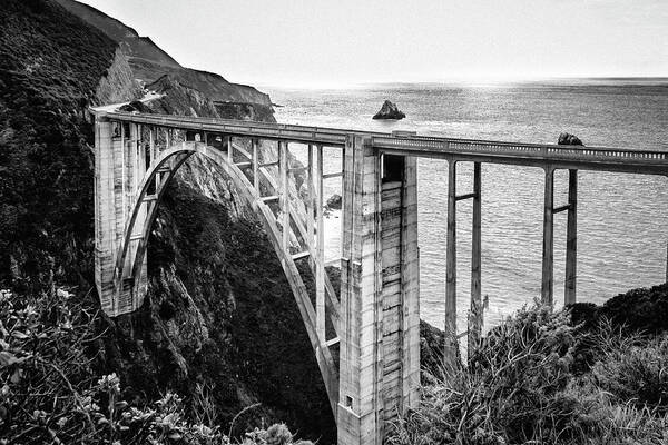 Big Sur Poster featuring the photograph Bixby Bridge by Gary Geddes