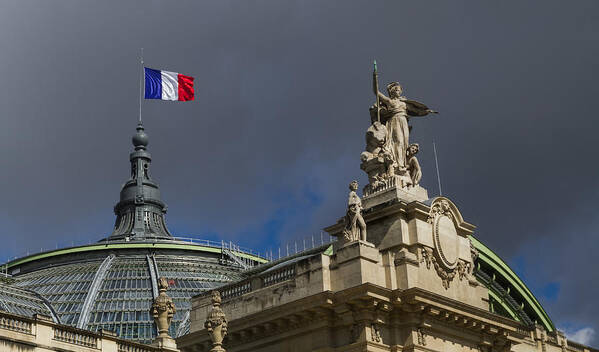 Europe Poster featuring the photograph Rising Above the Grand Palais by Tim Stanley