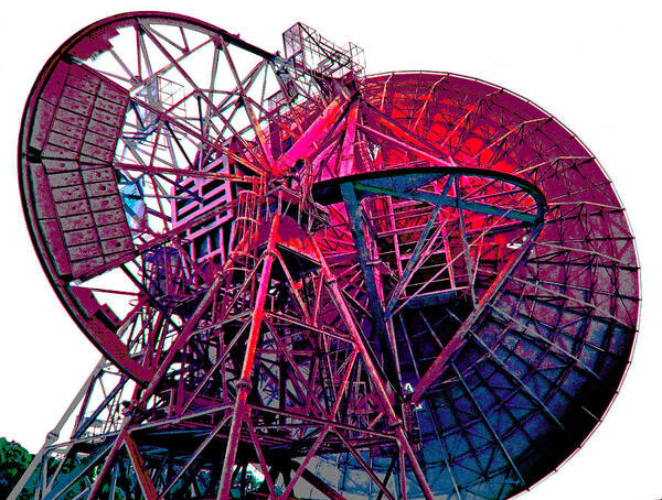Duane Mccullough Poster featuring the photograph 26 East Antenna Abstract 4 by Duane McCullough