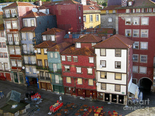 International Poster featuring the photograph Vibrant Porto by Arlene Carmel