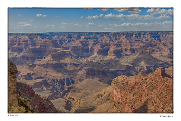 Arizona Poster featuring the photograph Grand View by R Thomas Berner